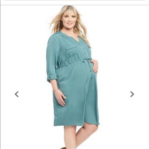 Motherhood Teal Garment